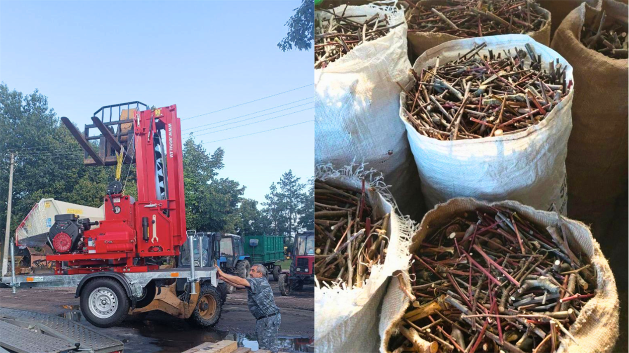 Подрібнювач, який має КП «Екосервіс».