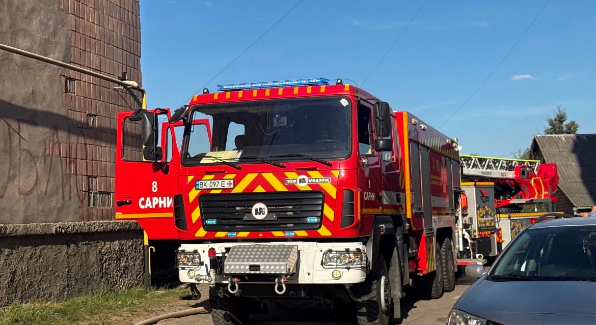 У місті Сарни сталася пожежа у квартирі: що відомо