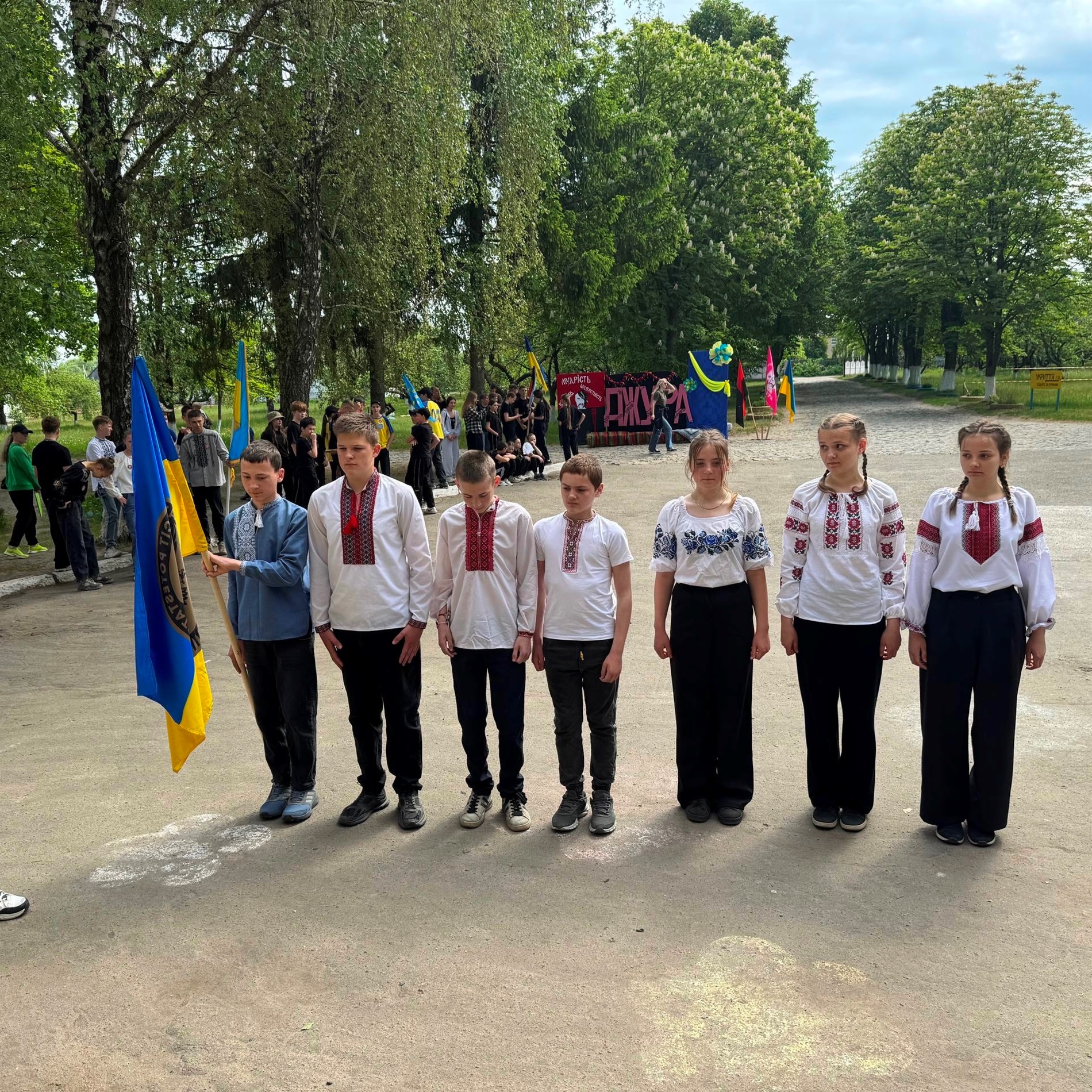У Сарненській громаді провели військово-патріотичну гру «Джура»: як це було