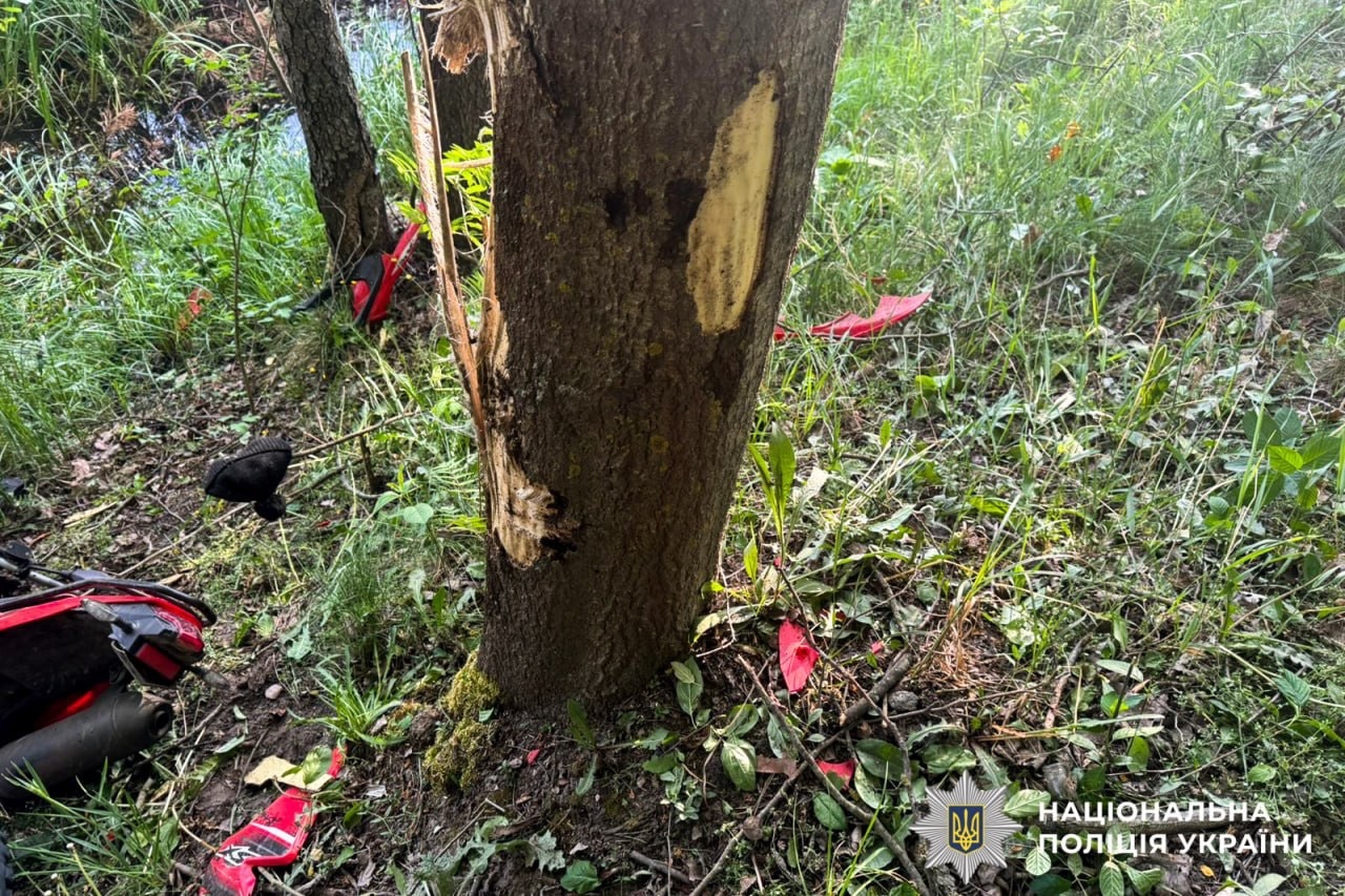 Помітили на узбіччі: в Сарненському районі виявили 17-річного, який загинув за кермом мотоцикла