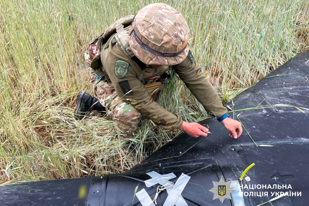 У полі на Сарненщині впав російський безпілотник — його знешкодили