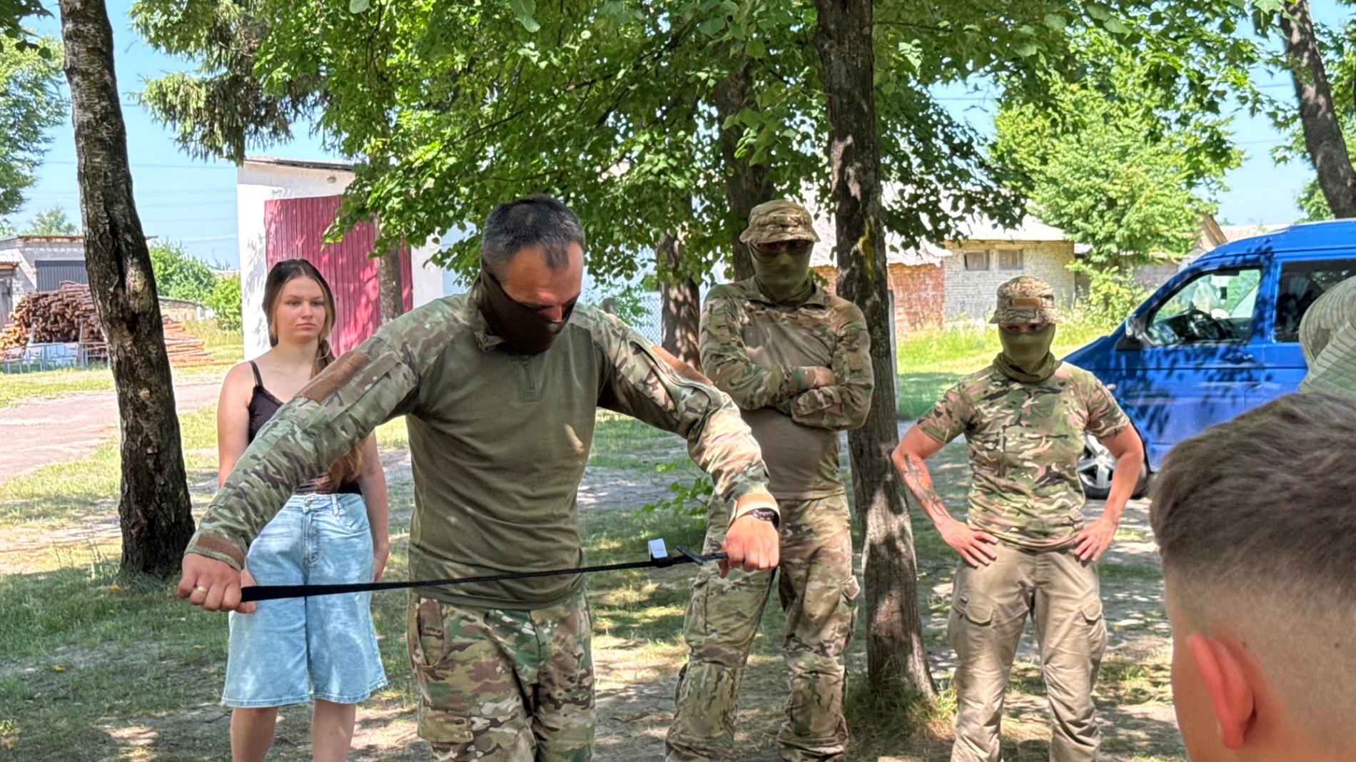 Дрони, такмед і мінна безпека: у Немовичах понад 50 школярів пройшли вишкіл «Воїн-Вовкулака»