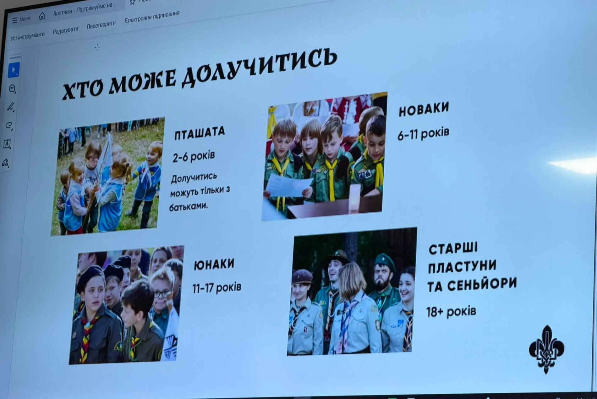 «Пласт — більше, ніж табори»: у Сарненській громаді відкривають новий осередок розвитку молоді