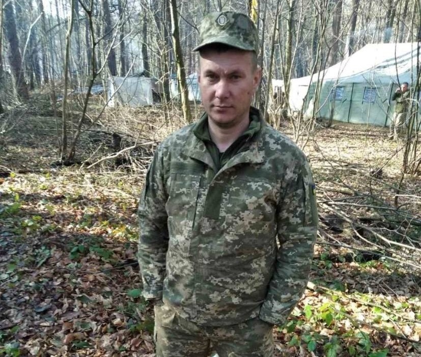 Олександр Шегера під час служби.