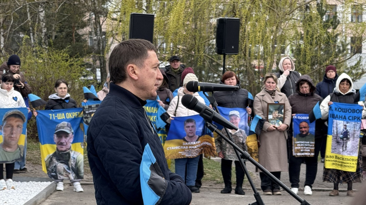 Міський голова Руслан Серпенінов.