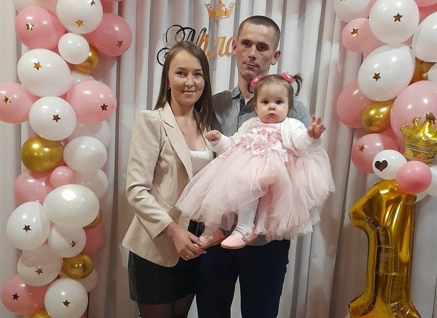 Родина Пілатів до повномасштабного вторгнення.