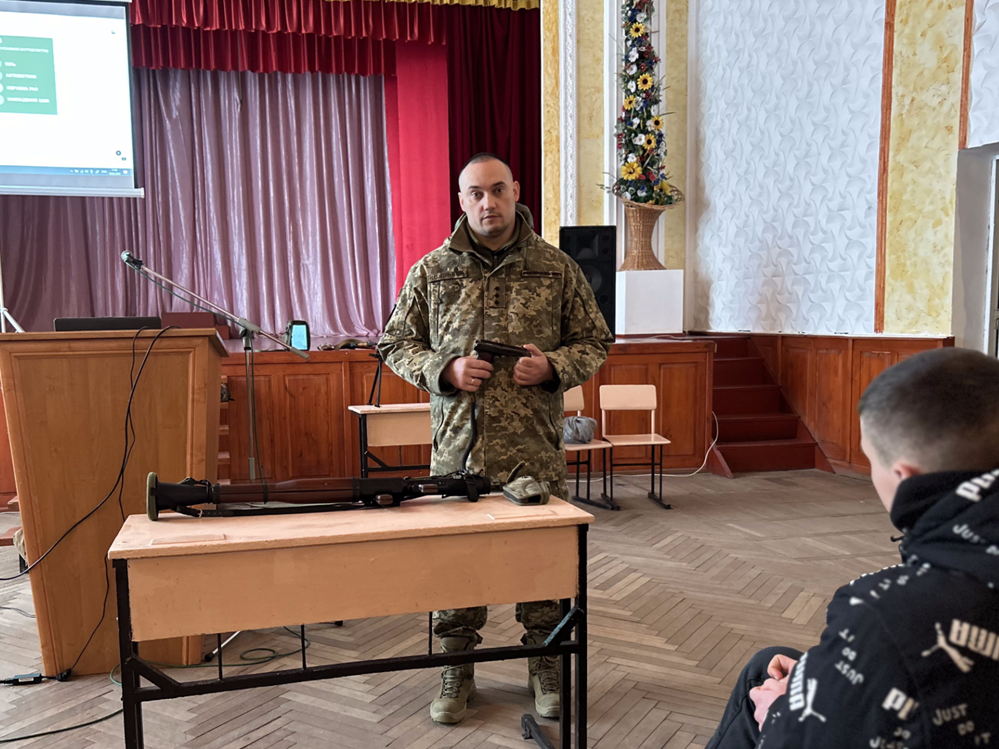 Андрій Кухарчук, командир одного з підрозділів Державної спеціальної служби транспорту.